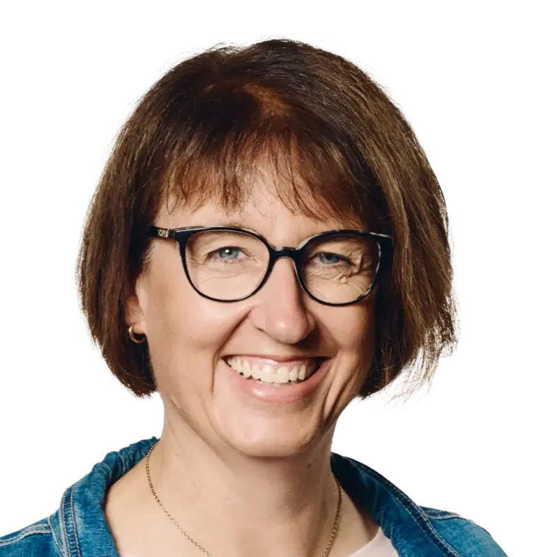 Portrait von Frau Zink.
