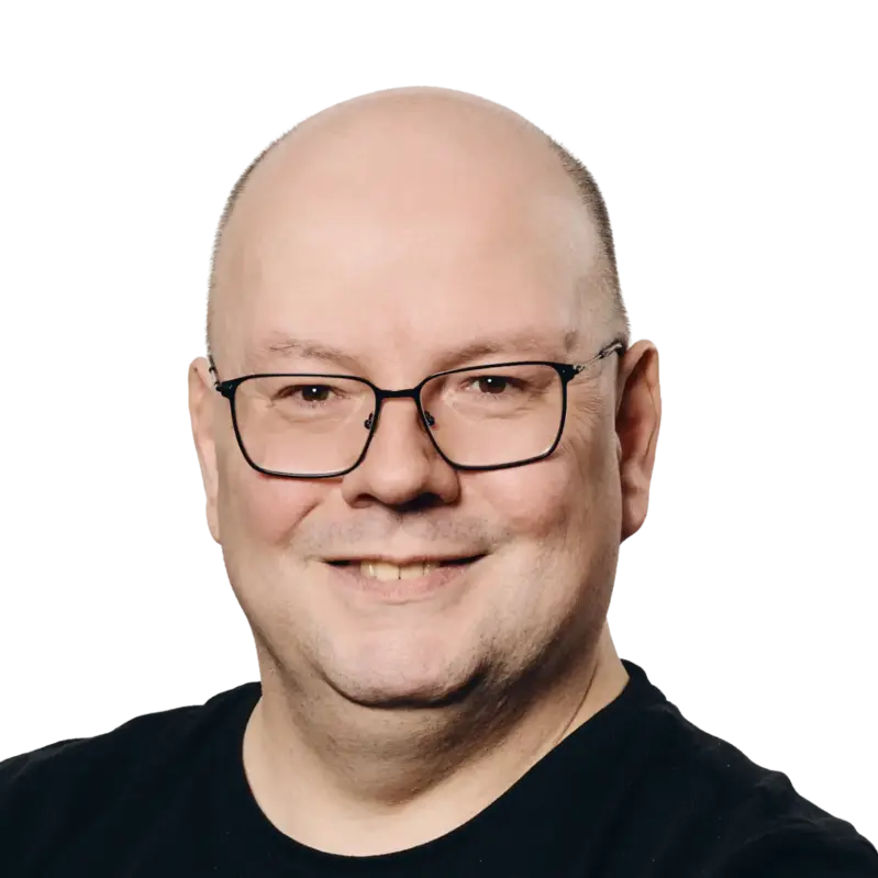 Portrait von Herrn Hellweg.